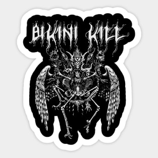 bikini kill || darknes Sticker